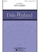 Ave Maria by Boyce Cary Jonas - Warland Dale - for SATB