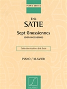 Gnossiennes by Satie Erik for Piano