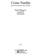 Come Sunday Score by for Full Score