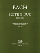 Suite in G Major by Bach Johann Sebastian - Benedek Csalog - for Flute