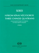 Three Chinese Quatrains by Serei Zsolt for