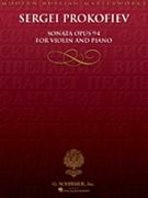 Sonata Op94 by Prokofiev Sergei for Violin and Piano