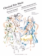Classical Trio Music For Beginners by Various - Lajos Vigh - for String Trio (1st Position)