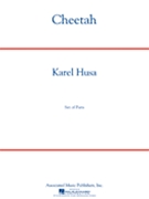 Cheetah by Husa Karel for Concert Band