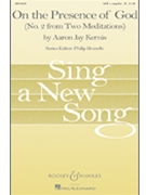 On the Presence of God by Kernis Aaron Jay for SATB