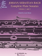 Sonatas Vols 1 & 2 Complete by Bach Johann Sebastian - Moyse Louis - for Flute and Piano