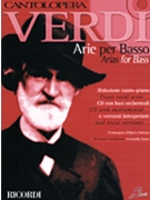Verdi Arias For Bass by Verdi Giuseppe - Cantolopera - for Bass Vocal