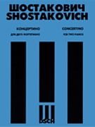 Concertino Opus 94 by Shostakovich Dmitri for 2 Piano 4 Hands