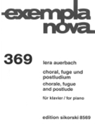 Chorale Fugue and Postlude by Auerbach Lera for