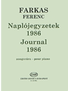 Journal 1986 by Farkas for Piano