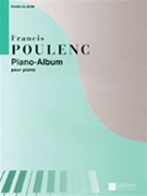 Piano Album by Poulenc Francis for Piano