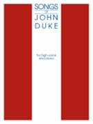 Songs Of John Duke by Duke John for High Voice Collection