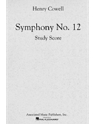 Symphony No. 12 by Cowell Henry for Score