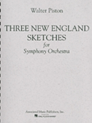 Three New England Sketches by Piston Walter for Score