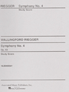 Symphony No. 4 Op. 63 by Riegger Wallingford for Score
