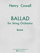 Ballad (1954) by Cowell Henry for Score