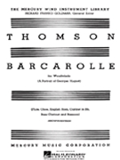 Barcarolle (A Portrait of Georges Hugnet) by Thomson Virgil for