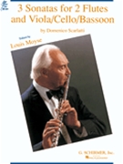 Three Sonatas by Scarlatti Domenico for Flute