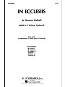 In Ecclesiis by Gabrieli Giovanni - Woodworth G Wallace - for Instrumental Parts