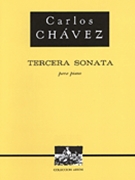 Tercera Sonata Pno 3rd Sonata by Chavez Carlos for