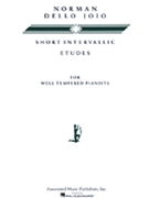 Short Intervallic Etudes by Dello Joio Norman for Piano