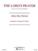 Lord's Prayer by Malotte Albert Hay - Schoen Douglas E - for Handbells 4-5 Octave