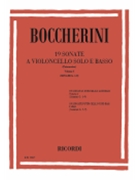 19 Sonatas Vol. 1 (Nos. 1-9) by Boccherini Luigi for