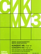 Concerto No. 1 for Violoncello and Orchestra Op. 107 by Shostakovich Dmitri for Score and