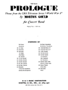 Prologue (from CBS TV Production World War I) by Gould Morton for Score