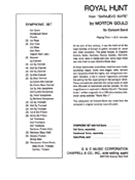 Royal Hunt by Gould Morton for Full Score