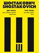 Two (2) Pieces For String Quartet: 1. Elegy 2. Polka Score by for Score