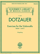 Exercises For Violoncello Books 1&2 by Dotzauer Justus Johann Friedrich for Cello Method (Bks 1&2 / Klingenber)