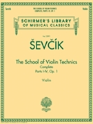 School Of Violin Technics Opus 1 Parts 1-4 by Sevcik Otakar for Violin Method (Op 1 Complete)