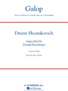 Galop by Shostakovich Dmitri - Hunsberger Donald - for Concert Band