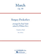 March Opus 99 by Prokofiev Sergei - Yoder / berz - for Concert March