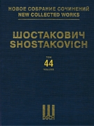 Violin Concerto No. 2 Op. 129 by Shostakovich Dmitri for Score