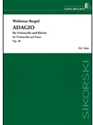 Adagio Opus 38 by Bargiel Woldemar for Cello and Piano