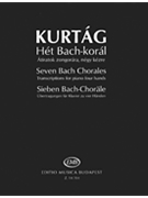 Seven Bach Chorales by Bach Johann Sebastian - Gyorgy Kurtag - for 1 Piano 4 Hands