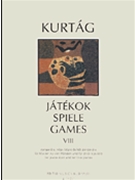 Games VIII by Kurtag Gyorgy for Piano