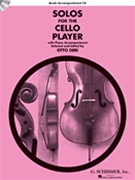 Solos For The Cello Player by Various - Deri Otto - for Cello and Piano