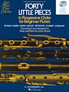 40 Little Pieces In Progressive Order by Various - Moyse Louis - for Accompaniment CD
