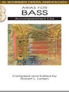 Arias For Bass by Various - Larsen Robert - for Accompaniment CD