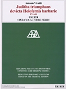 Juditha triumphans devicta Holofernis barbarie RV 644 by Vivaldi Antonio Lucio for