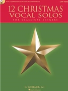 12 Christmas Vocal Solos by Various for Low Voice Collection (Book and CD)