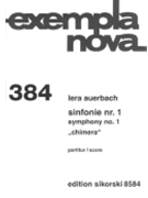 Symphony No. 1 Chimera by Auerbach Lera for Score