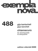 Chiaroscuro by Giya Kancheli (Kants for Score and Parts