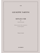 Sonata N 8 (guglielmo) by Tartini Giuseppe for Violin and Piano