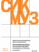 Orchestral Studies by Shostakovich Dmitri - Vogtmann Uli - for Percussion Orchestral Excerpt