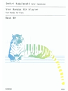 4 Rondos for Piano Op. 60 by Kabalevsky Dmitri for Piano