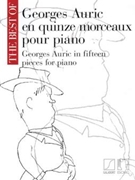 Best of George Auric In 15 Pieces For Piano by Auric Georges for Piano
